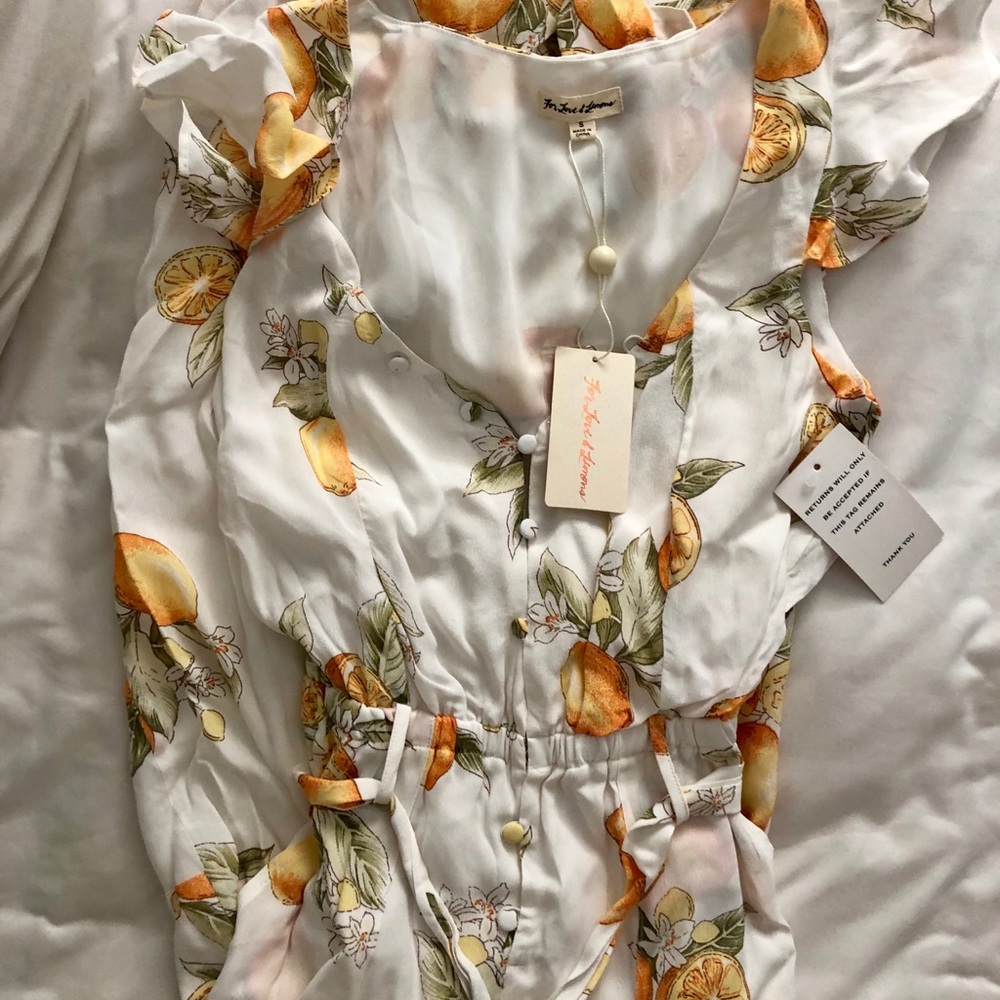 For Love and Lemons Limonada Onesie